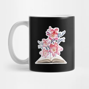 Flower Book Mug